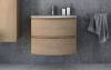 Тумба с раковиной Cezares Vague 70 Rovere tabacco