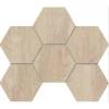 Мозаика Estima Soft Wood 69408 Mosaic/SF02_NS/25x28,5/Hexagon Hexagon неполированная 25x28.5