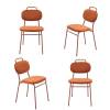 Стул Bradex Home Molly FR 1066K Терракотовый 4 шт.