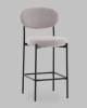 Стул полубарный Stool Group Бриф DD AV 477-F81-9005 (PP) светло-серый, букле фото 2