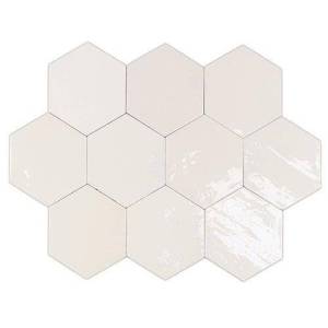 Керамическая плитка WOW Zellige 122078 Hexa White 10.8x12.4