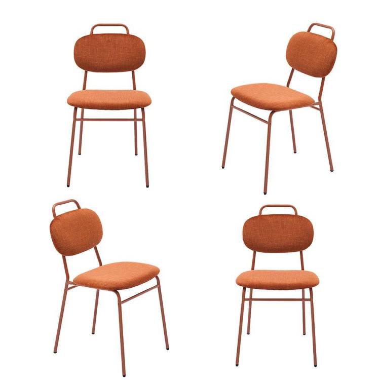 Стул Bradex Home Molly FR 1066K Терракотовый 4 шт.