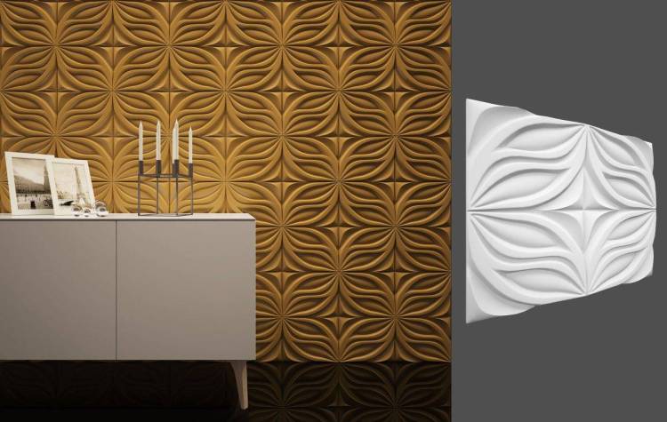 Гипсовая панель Deco Line Modern M-37 50x3x40