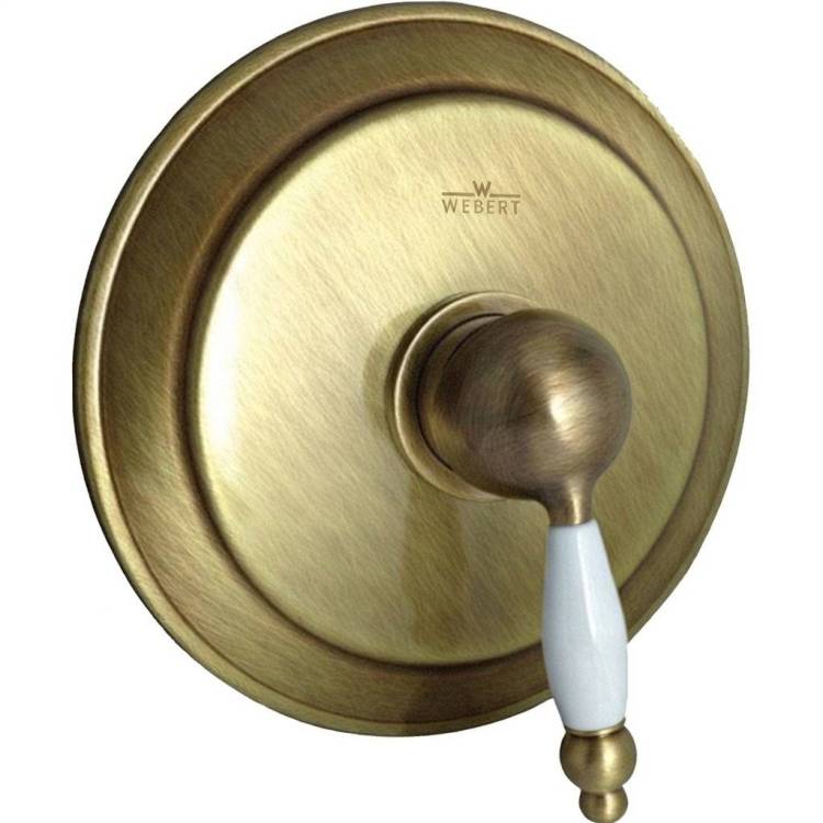 Смеситель для душа Webert Dorian DO880101065 с внутренней частью, бронза