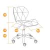 Кресло компьютерное Tetchair Selfi 15302 серый фото 14