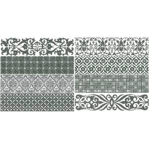 Керамогранит Gaya fores Bricktrend Deco White 8.15x33.15