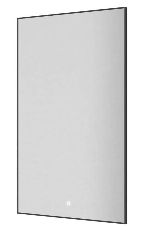 Зеркало Armadi Art 569-GM с подсветкой, антизапотевание, Gun Metal, 60x100 см