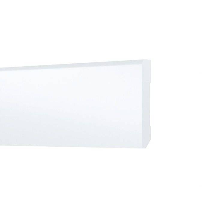 Плинтус композитный Arbiton Stiq S0611 Белый 2200x10x60