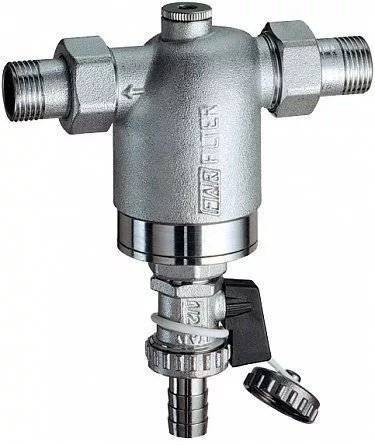 Фильтр для воды FAR 1 американка , без манометра, 300мкм, Max: 95 C, 25 бар