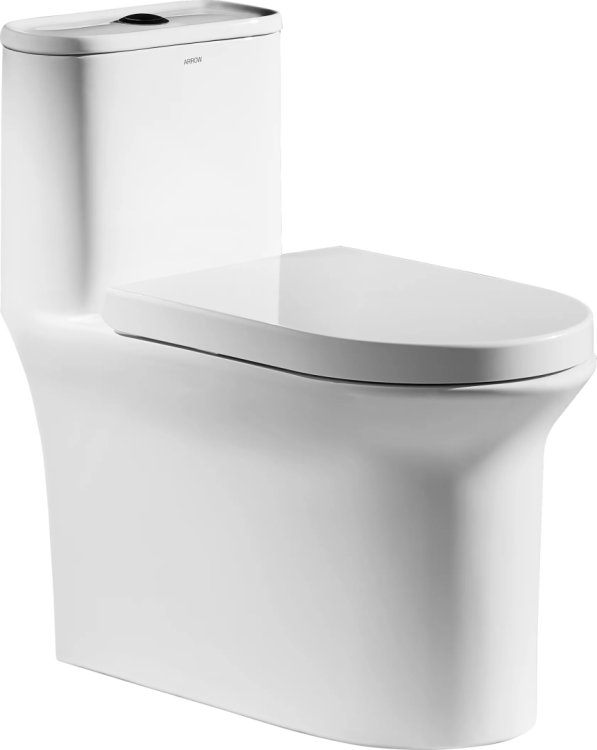 Унитаз-моноблок Arrow AB1802H белый, без сиденья