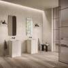 Керамогранит Flaviker Double 14154 Plain Grey Nat Rett. P. Tech R10 C 60x120 фото 19