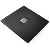 Поддон для душа Starohome Solid 1237473 черный матовый, 90x90
