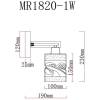 Бра MyFar Olivia MR1820-1W фото 2