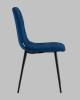 Стул Stool Group Одди Diamond AV 443-Cbl-KP3-9005 синий, велюр фото 4