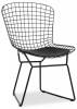 Стул обеденный Stool Group Bertoia BTY-18-P6 BL/BL с черной подушкой