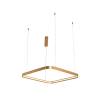 Подвесной светодиодный светильник Italline IT013-6031 gold 3000K фото 8