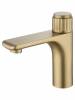 Смеситель для раковины Wonzon & Woghand WW-A40412-BG брашированное золото