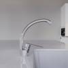 Смеситель для кухни Avrora Slim AV5021 с высоким поворотным изливом, хром фото 5