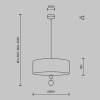 Подвесной светильник Maytoni Modern MOD437PL-05B фото 8