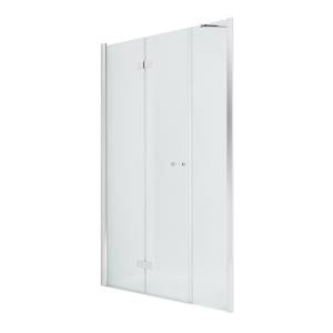 Дверь в нишу NEW TRENDY NEW SOLEO PLUS L 130x195 D-0150A/D-0094B (хром)