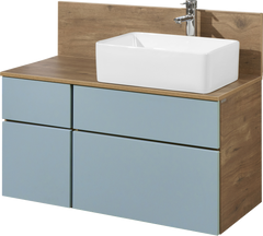 Тумба для комплекта AQUATON Мишель 100 дуб рустикальный