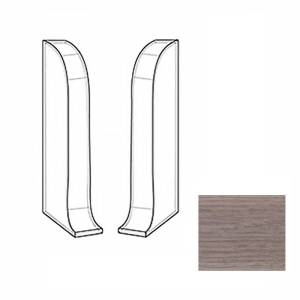 Заглушки LinePlast Беленый Дуб L003 58 мм (пара)