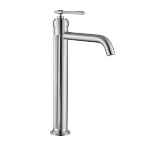 Смеситель для раковины Boheme Eterna 172-NB высокий, Nickel Brush