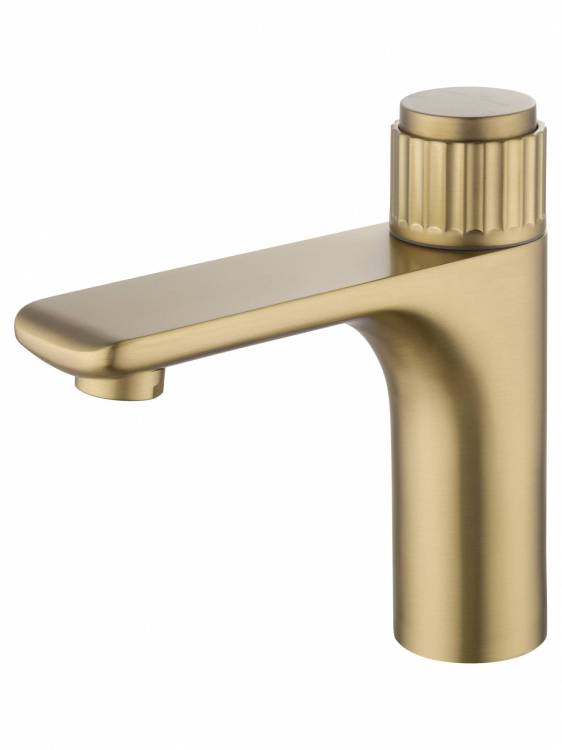 Смеситель для раковины Wonzon & Woghand WW-A40412-BG брашированное золото