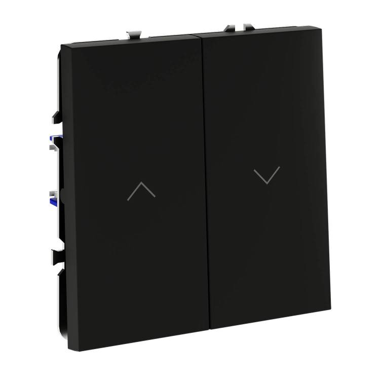 Выключатель жалюзи Voltum S70 VLS020708 черный