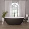 Акриловая ванна Grossman Classic GR-2503MB 170x87x58 черная фото 2