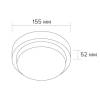 Светодиодный светильник Wolta LCL04-12W-R41-6K-SBA фото 4