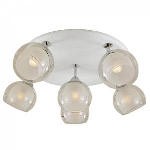 Спот Citilux Самба Белый Хром CL158161