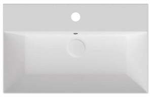 Раковина Isvea SistemaZ Frame 10SF50070SV белая, 70x41.8