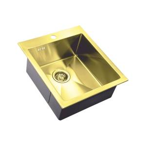 Кухонная мойка Zorg Inox PVD SZR-4551 bronze
