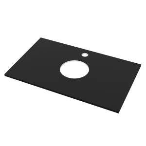 Столешница Taliente TA-MB-ST80-Nero черная, 80см