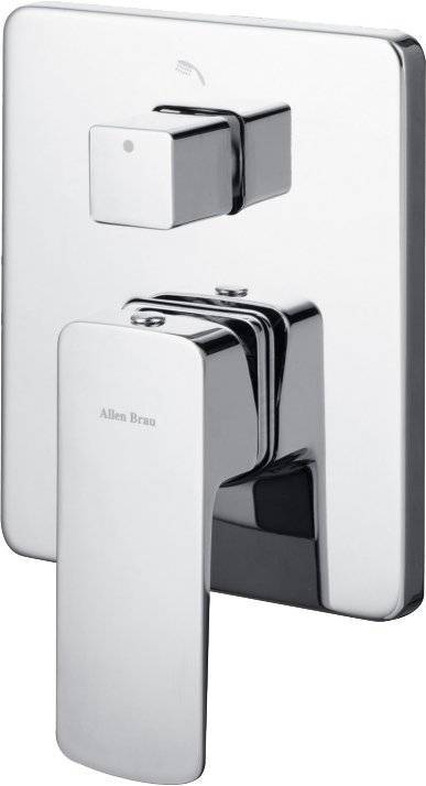 Смеситель для ванны Allen Brau Infinity X2 5.21014-00 С ВНУТРЕННЕЙ ЧАСТЬЮ, хром