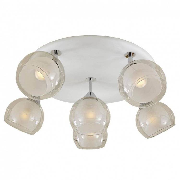 Спот Citilux Самба Белый Хром CL158161