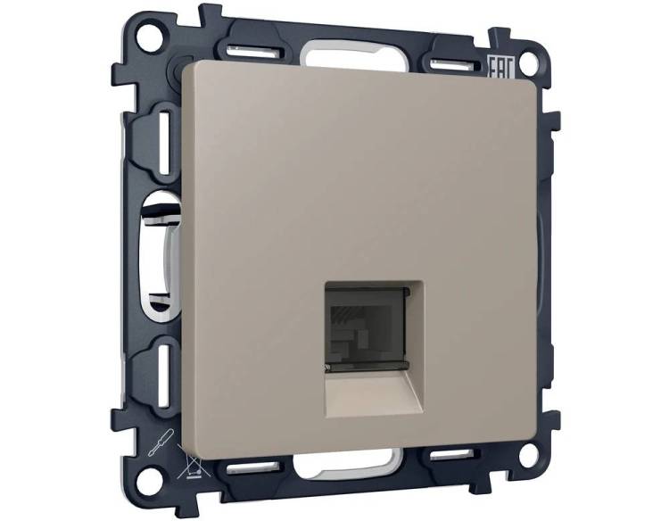 Розетка компьютерная RJ-45 Ambrella Volt Alfa MA372005