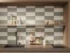 Керамическая плитка Kerama Marazzi Медина KM26389 1 белый матовый структура 6x28.5 фото 4