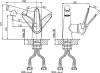 Смеситель для раковины Rush Jawa JA0735-12 фото 3