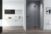 Душевая дверь Cezares Bellagio BELLAGIO-B-12-120-C-NERO профиль черный матовый, стекло прозрачное, 120x196.8