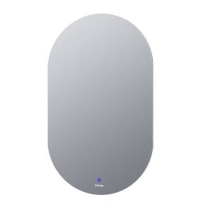 Зеркало Grossman Nero-промо 2460100 c подсветкой и сенсорным выключателем, 60x100 см