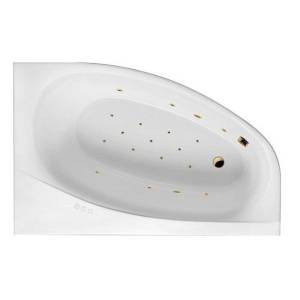 Акриловая ванна Excellent Kameleon RELAX WAEX.KMP17.RELAX.GL 170x110 правая, золото