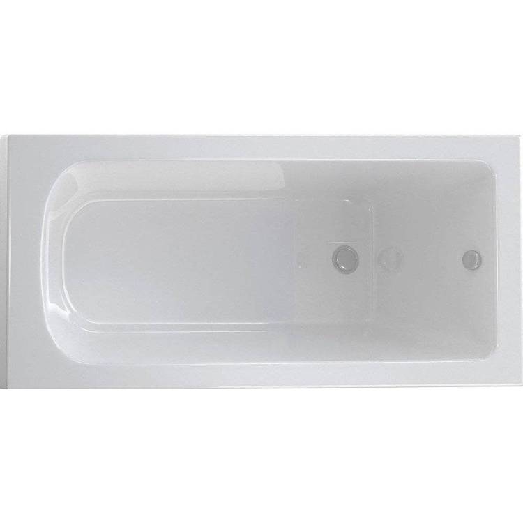 Ванна из искусственного камня Фэма Летиция 690686001413 180x75 с ножками, белая глянцевая