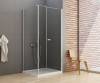 Душевое ограждение NEW TRENDY NEW SOLEO 120x80x195 K-0363 (хром) фото 2