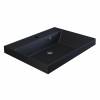 Раковина Uperwood Classic Quartz 291030002 черная матовая, уголь, 60x45