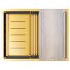 Мойка кухонная Paulmark Next-Multi Sink 58 Uni PM785845-BG Брашированное Золото, 58x45