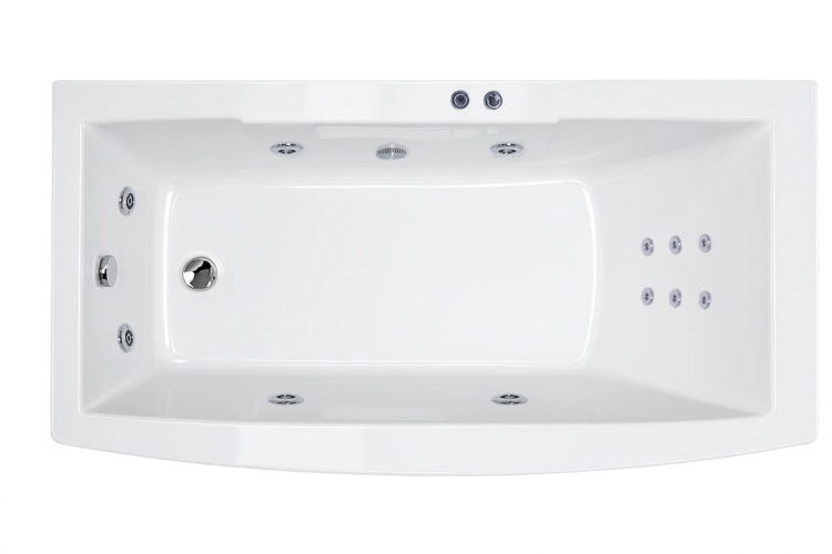 Акриловая ванна Royal Bath Fato RB326100CO белая, 170x85