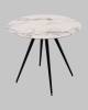 Стол Stool Group Ники vd-niki-ij-900 ice jade, керамика 90x90x75 фото 3