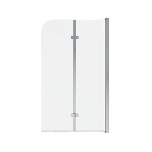 Шторка на ванну Watersense Nancy W00215 профиль хром глянцевый, стекло прозрачное, 80x140
